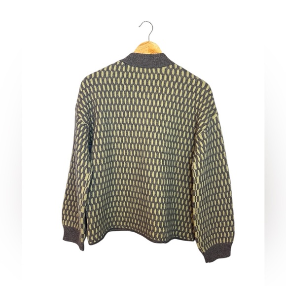THEORY Plaited Two-Tone Cashmere Sweater XS - Picture 5 of 6